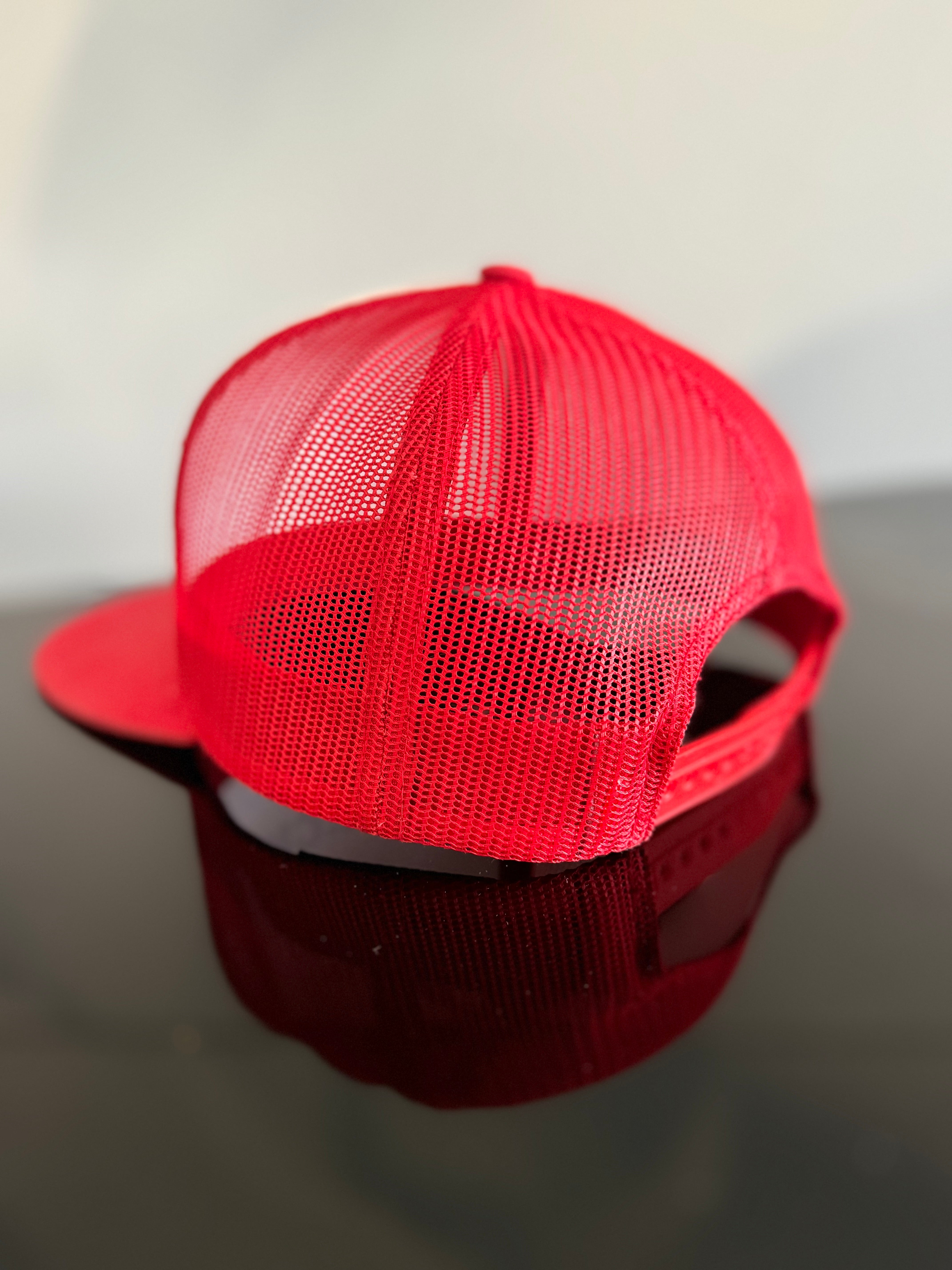 YP Classics Adult Trucker with White Front Panel Cap | F*ck